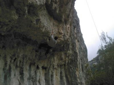 Fred dans le crux