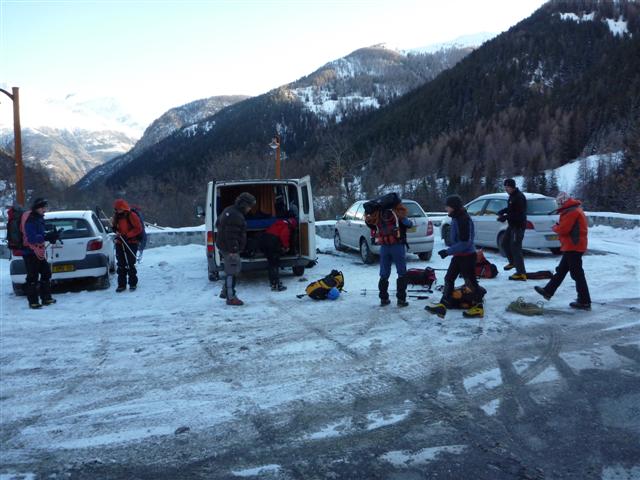 -8° au parking... brrrr -8° au parking... brrrr
